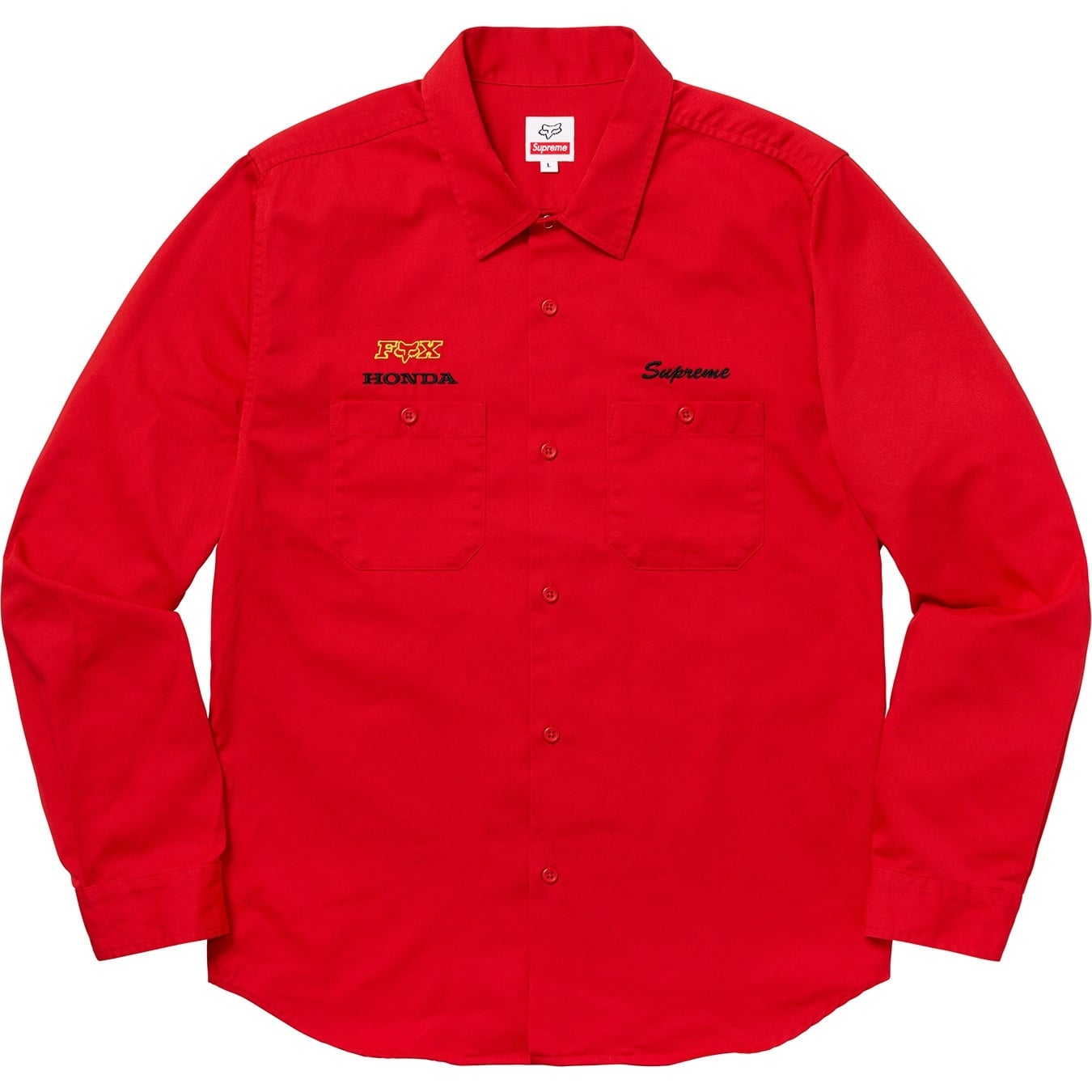 Supreme®/Honda®/Fox® Racing Work Shirt view 6